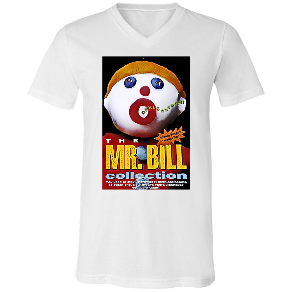 Unisex V-Neck T-Shirt - W5KZ1PW8 - White - 5