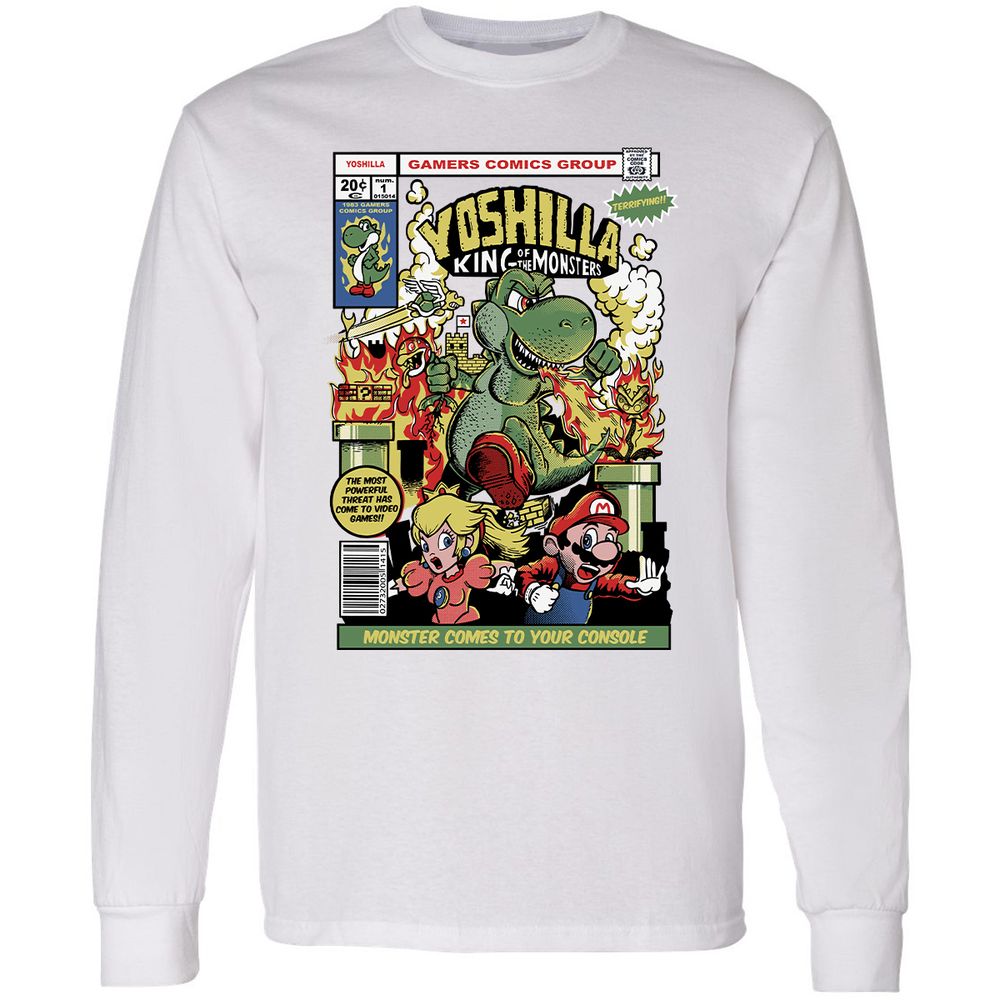 Long Sleeve T-Shirt - LVKVERZJ - White - 5