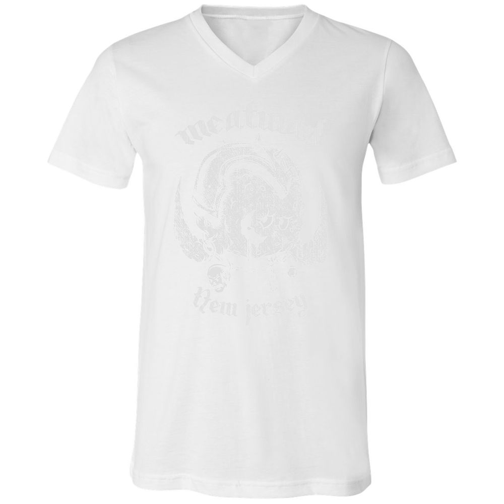Unisex V-Neck T-Shirt - 8HRTE1TP - White - 5