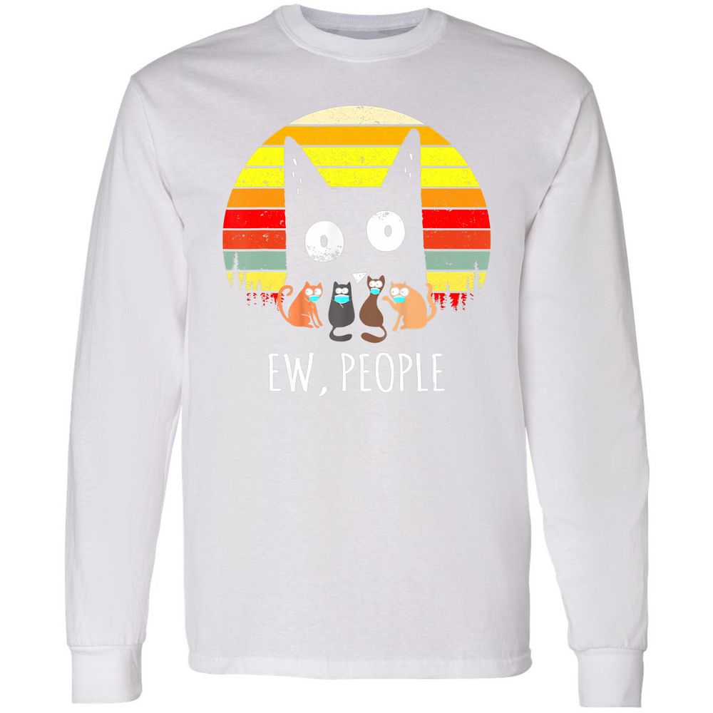 Long Sleeve T-Shirt - UHHSKEAE - White - 5