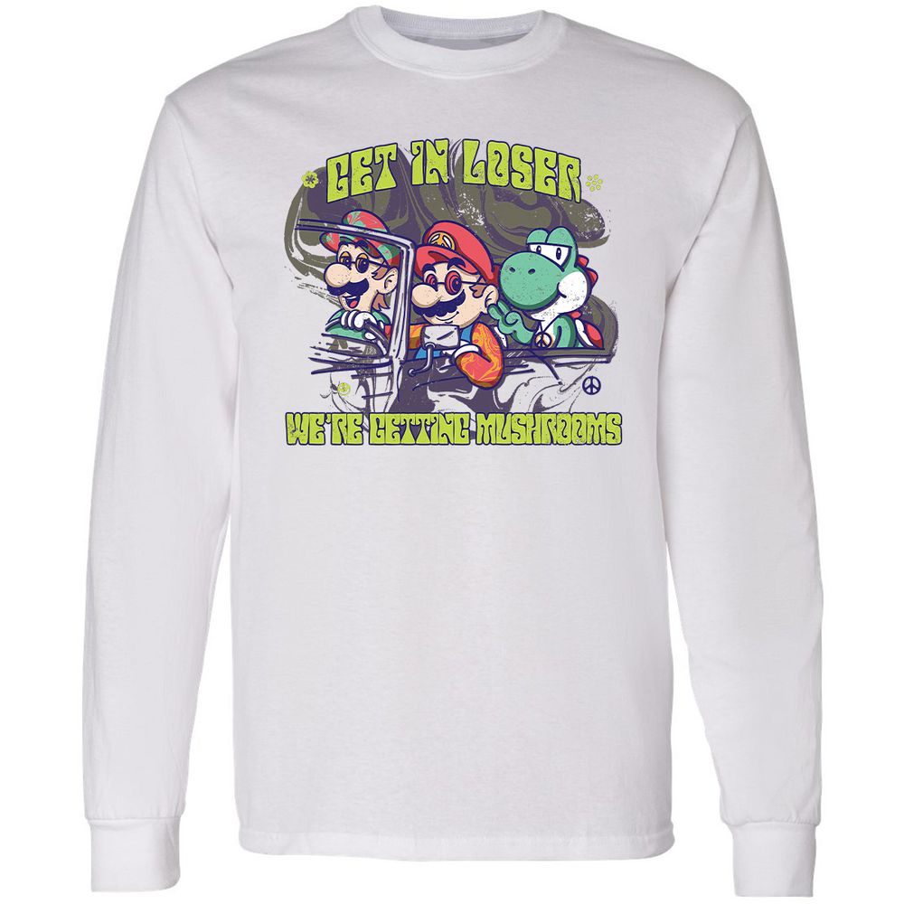 Long Sleeve T-Shirt - UFWDYBMD - White - 5