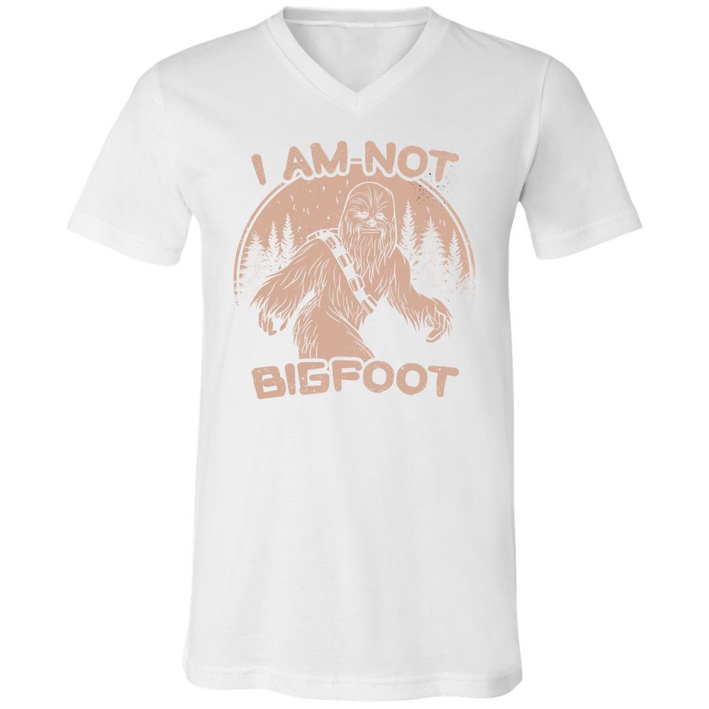 Unisex V-Neck T-Shirt - CEV91QL7 - White - 5