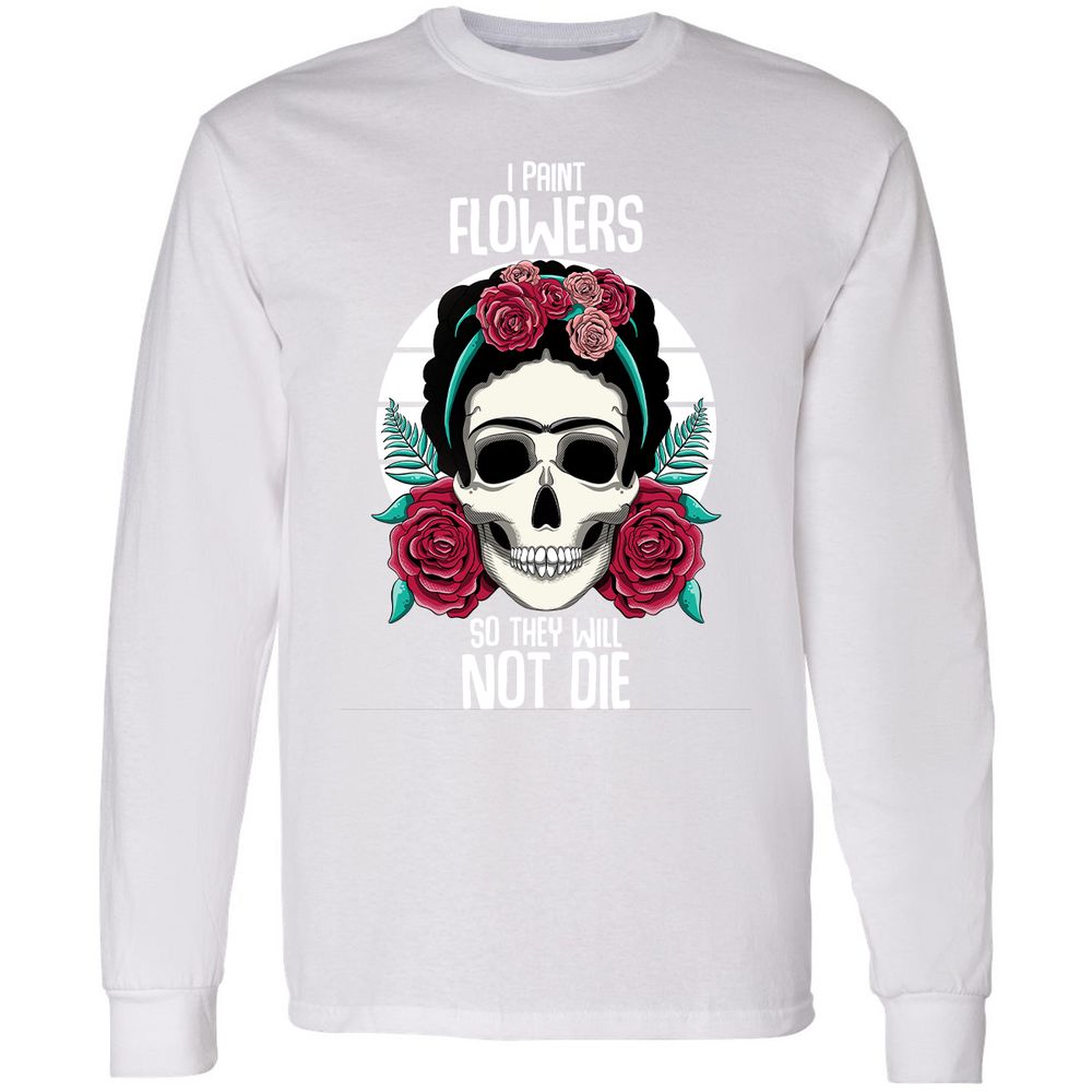 Long Sleeve T-Shirt - JRWSFB8E - White - 5