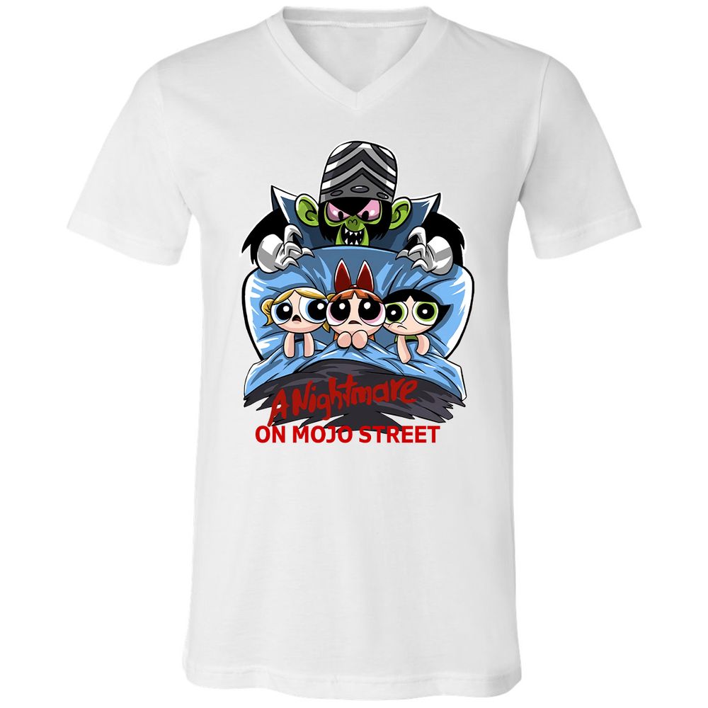 Unisex V-Neck T-Shirt - DC7TEKXX - White - 5