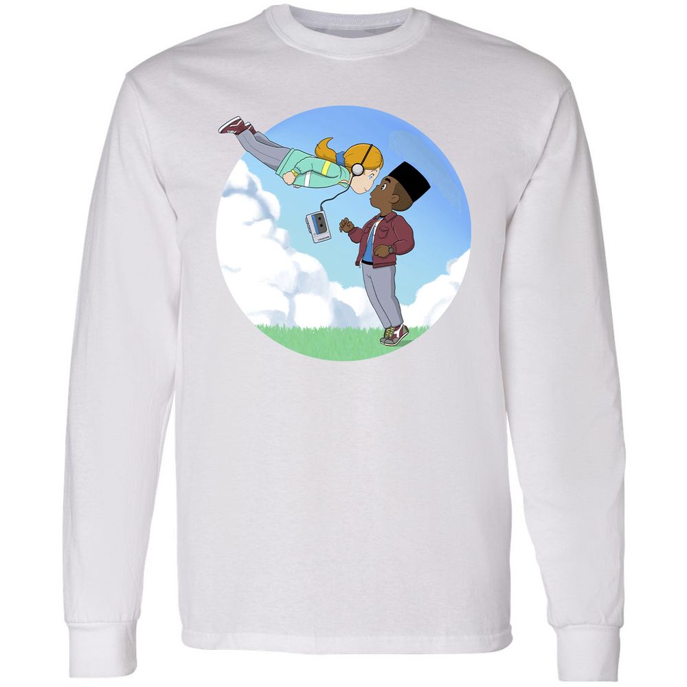 Long Sleeve T-Shirt - QJQ4YXAN - White - 5