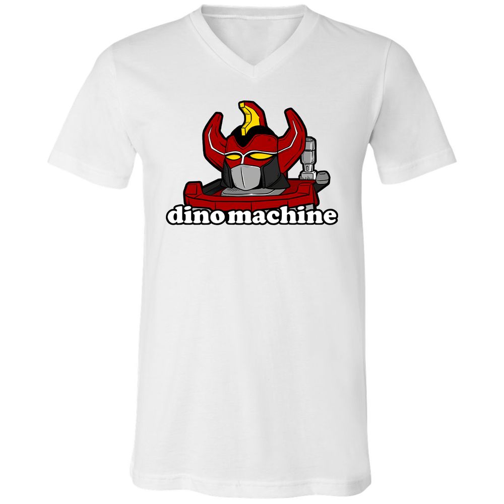 Unisex V-Neck T-Shirt - H9W7QDDN - White - 5
