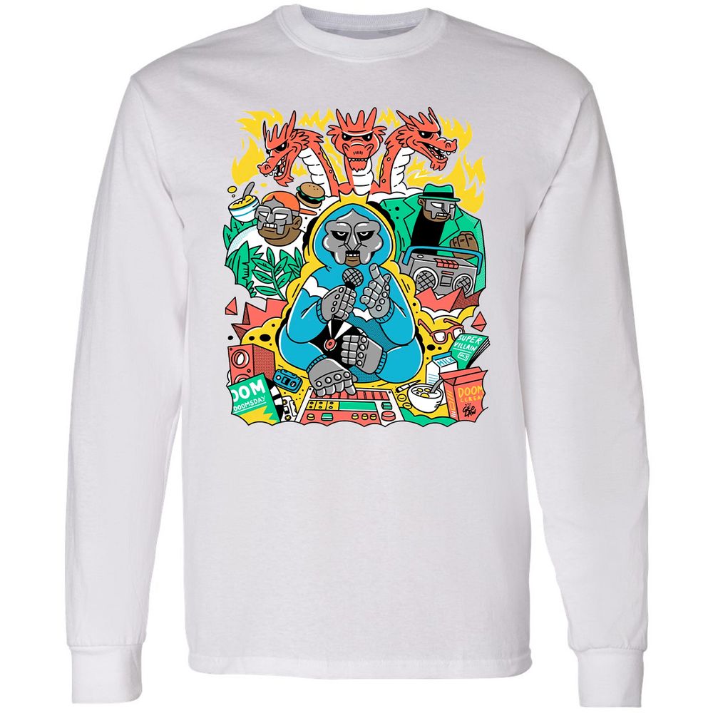 Long Sleeve T-Shirt - WVG2JTX9 - White - 5