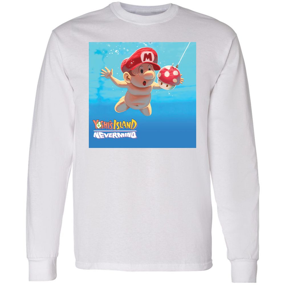 Long Sleeve T-Shirt - AZSKKE81 - White - 5
