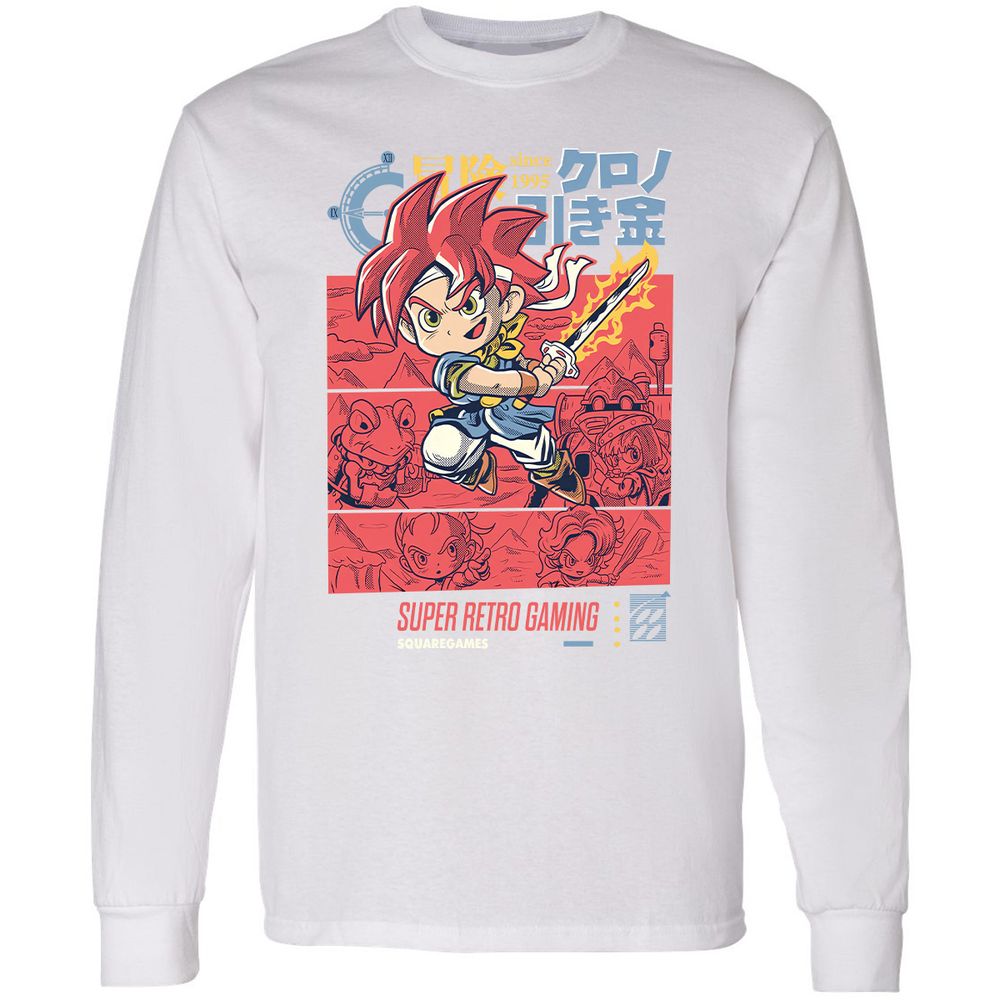 Long Sleeve T-Shirt - 51TUE3CF - White - 5