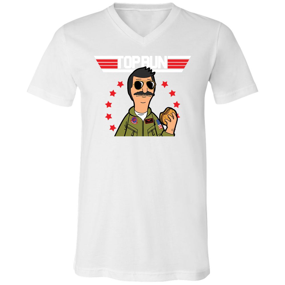 Unisex V-Neck T-Shirt - TTMWXTPD - White - 5