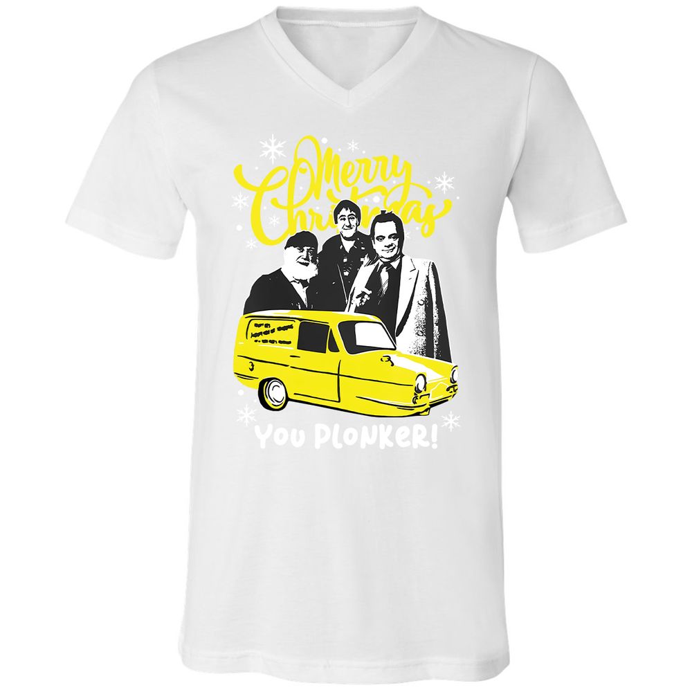 Unisex V-Neck T-Shirt - 87FGAWPW - White - 5