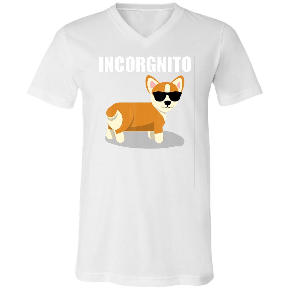 Unisex V-Neck T-Shirt - T2SNB3YT - White - 5