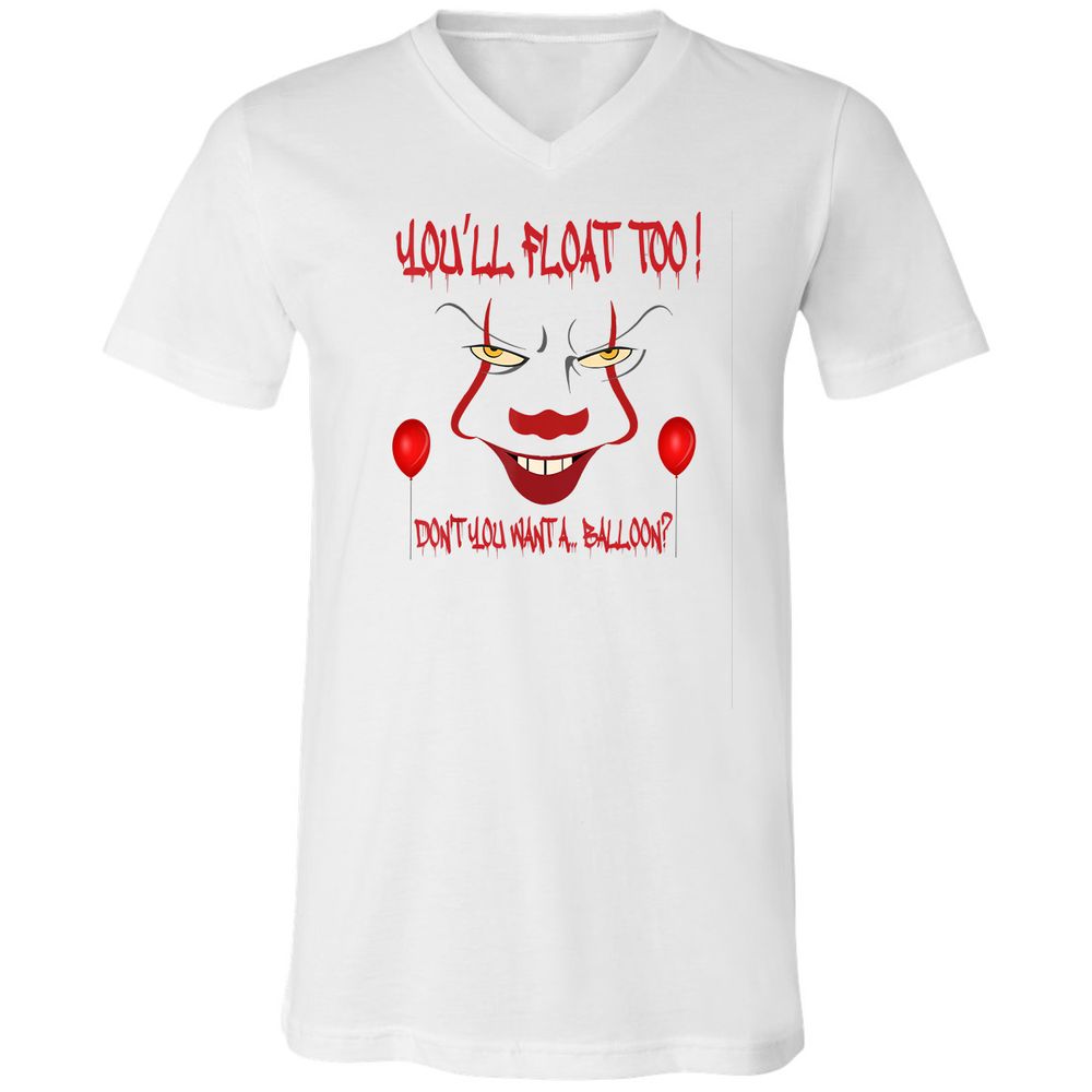 Unisex V-Neck T-Shirt - TS2P7UH1 - White - 5