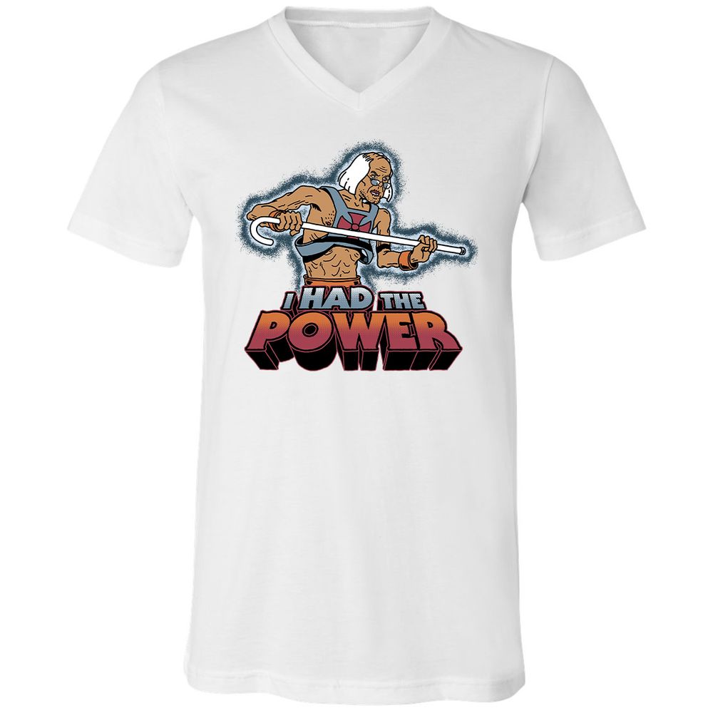 Unisex V-Neck T-Shirt - ZM6RUJN3 - White - 5