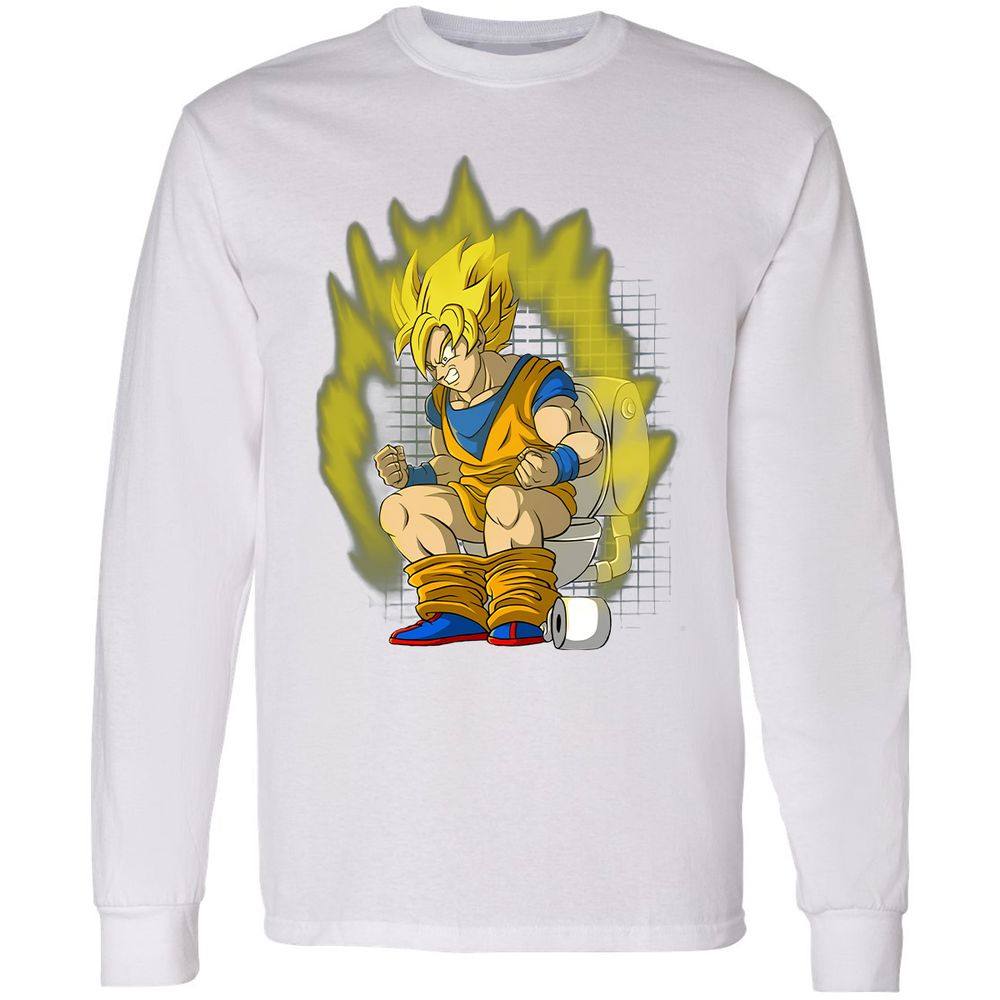 Long Sleeve T-Shirt - PZBRJQTK - White - 5