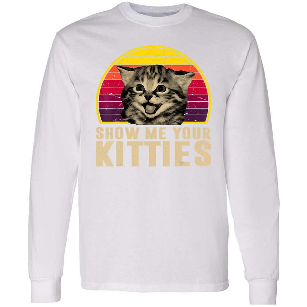 Long Sleeve T-Shirt - KDZSVY7H - White - 5