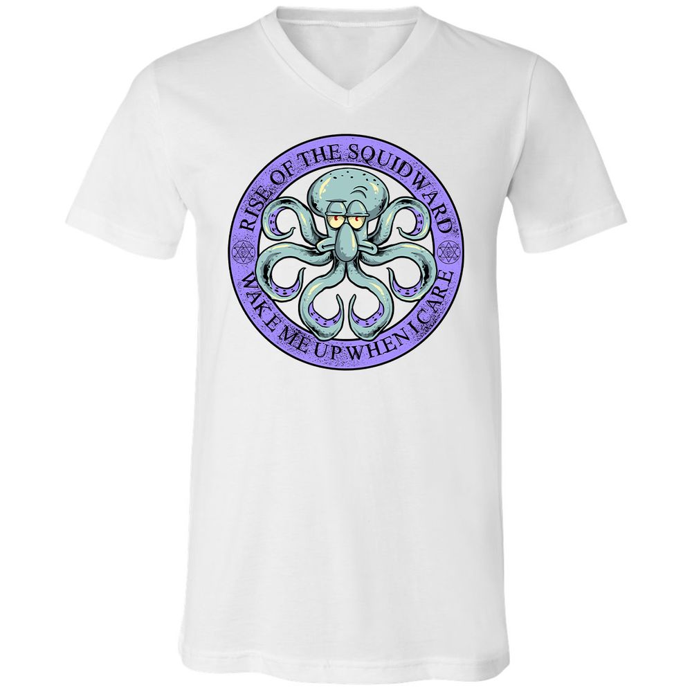 Unisex V-Neck T-Shirt - 27Q8A2G6 - White - 5