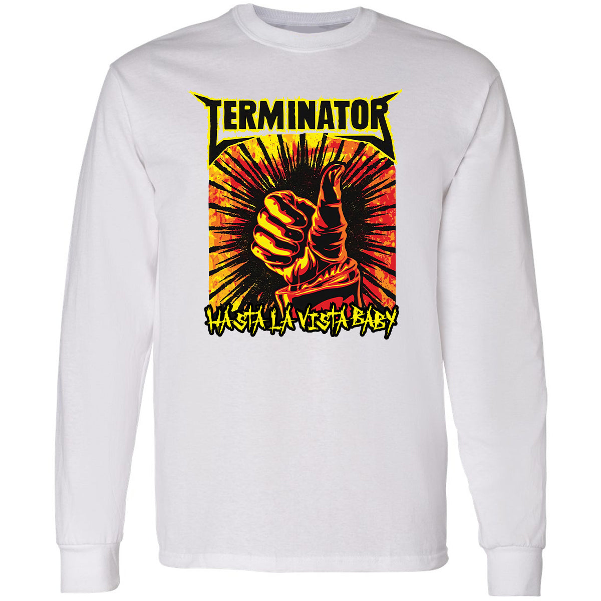 Long Sleeve T-Shirt - N4LPKCVM - White - 5