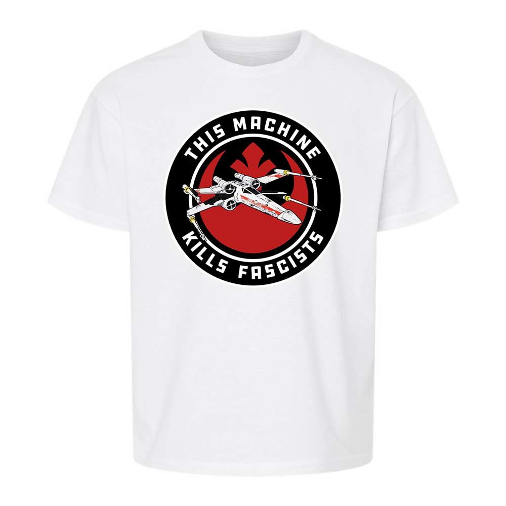 This Machine Kills Fascists - White - 5