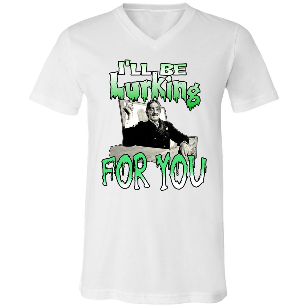 Unisex V-Neck T-Shirt - HTW4R57V - White - 5