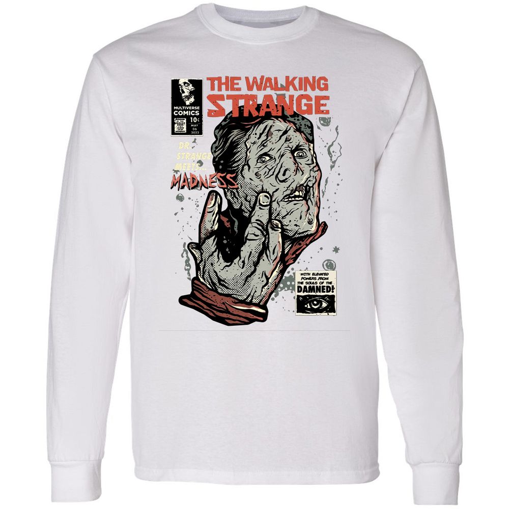 Long Sleeve T-Shirt - YEWEL1U3 - White - 5