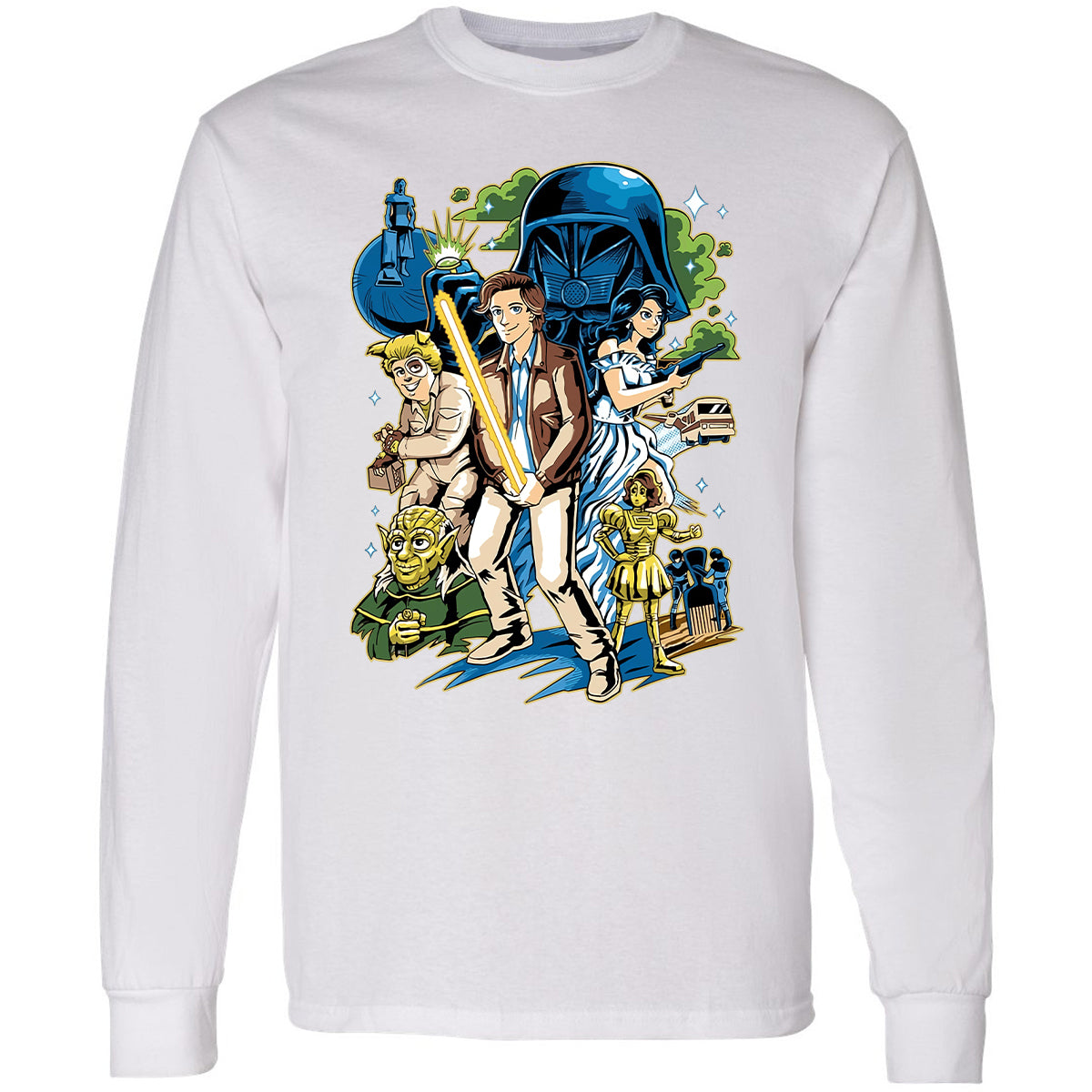 Long Sleeve T-Shirt - PW6U25DH - White - 5