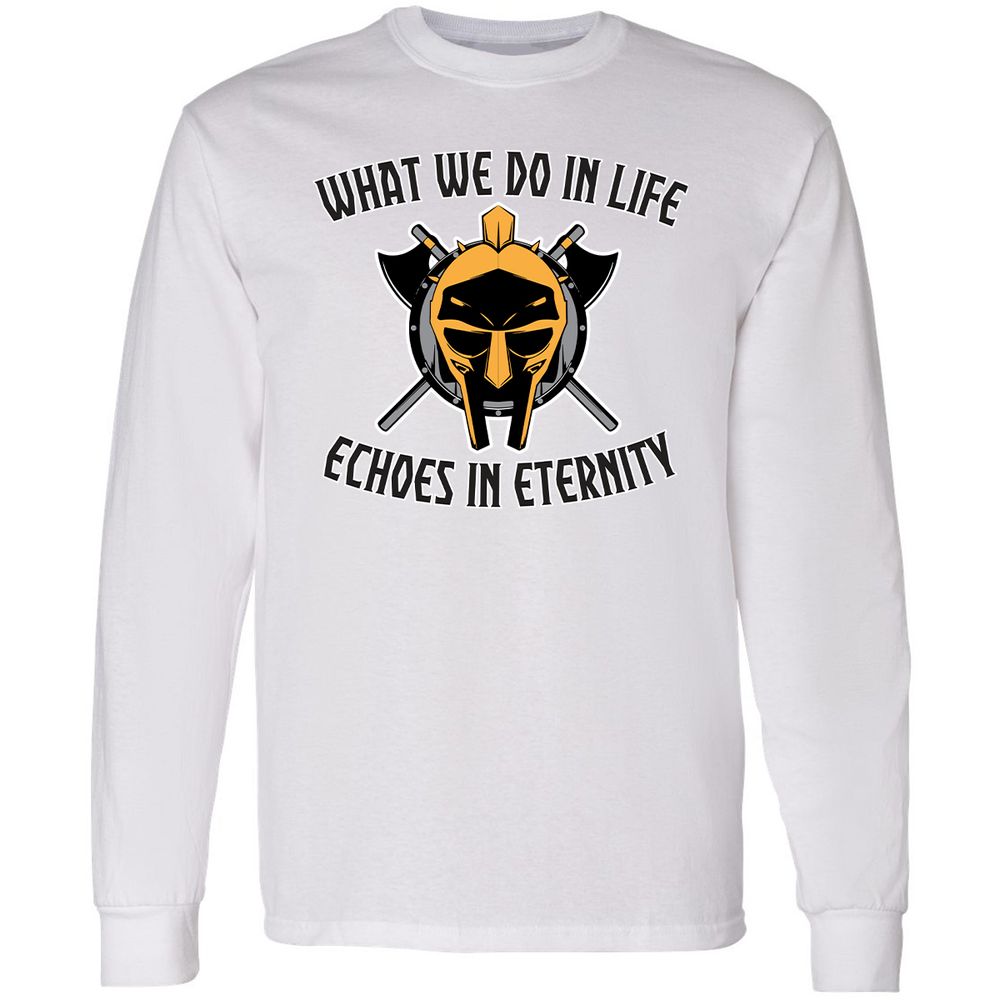 Long Sleeve T-Shirt - GY4HE3U3 - White - 5