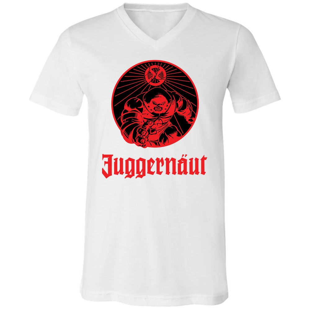 Unisex V-Neck T-Shirt - 73D56TAT - White - 5