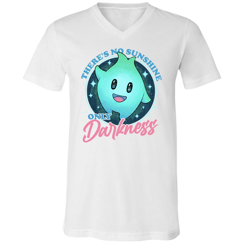 Unisex V-Neck T-Shirt - L6FCQWUF - White - 5