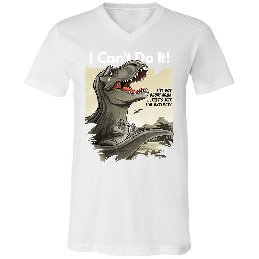 Unisex V-Neck T-Shirt - 2GM9G4FB - White - 5
