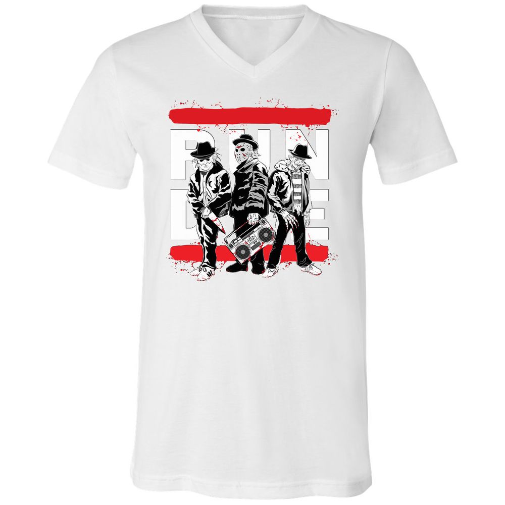 Unisex V-Neck T-Shirt - K5S81PRX - White - 5