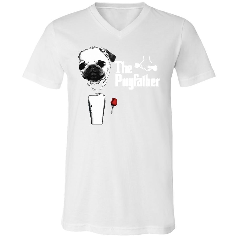 Unisex V-Neck T-Shirt - 3188T2FZ - White - 5