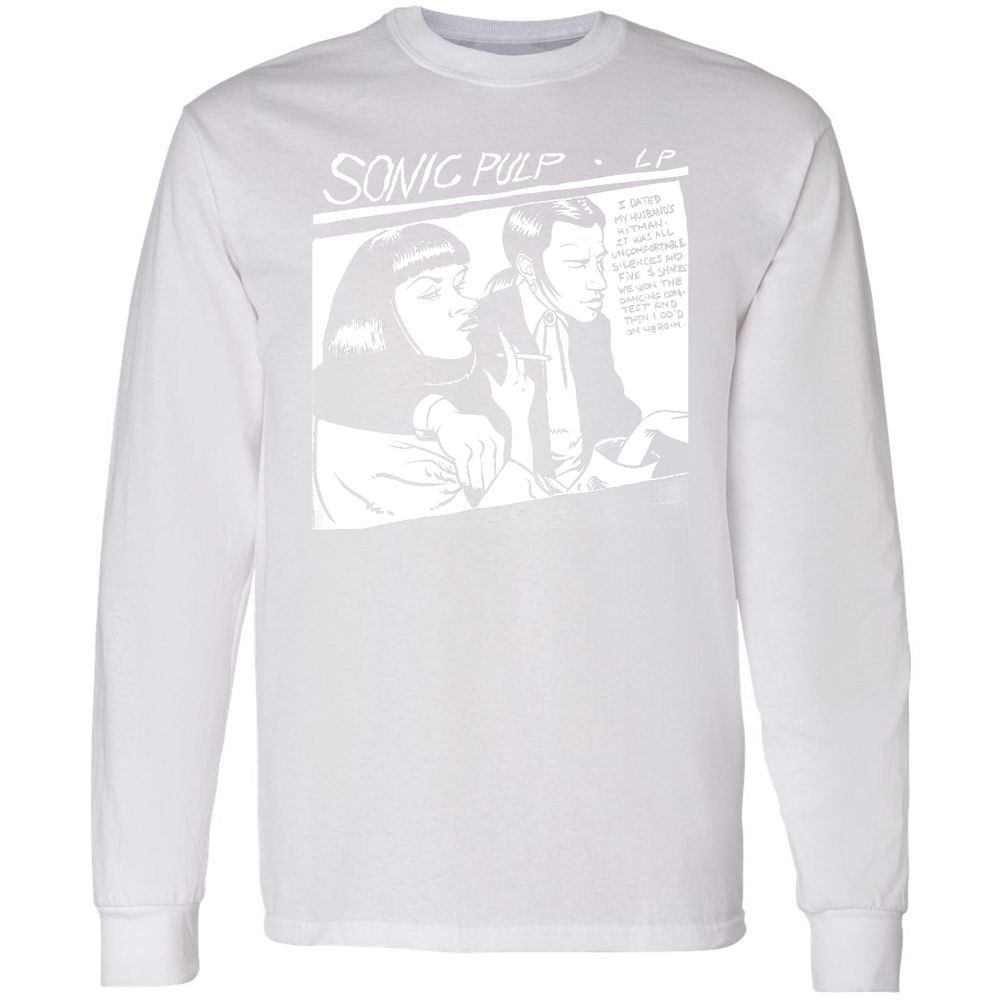 Long Sleeve T-Shirt - 445XDU2P - White - 5