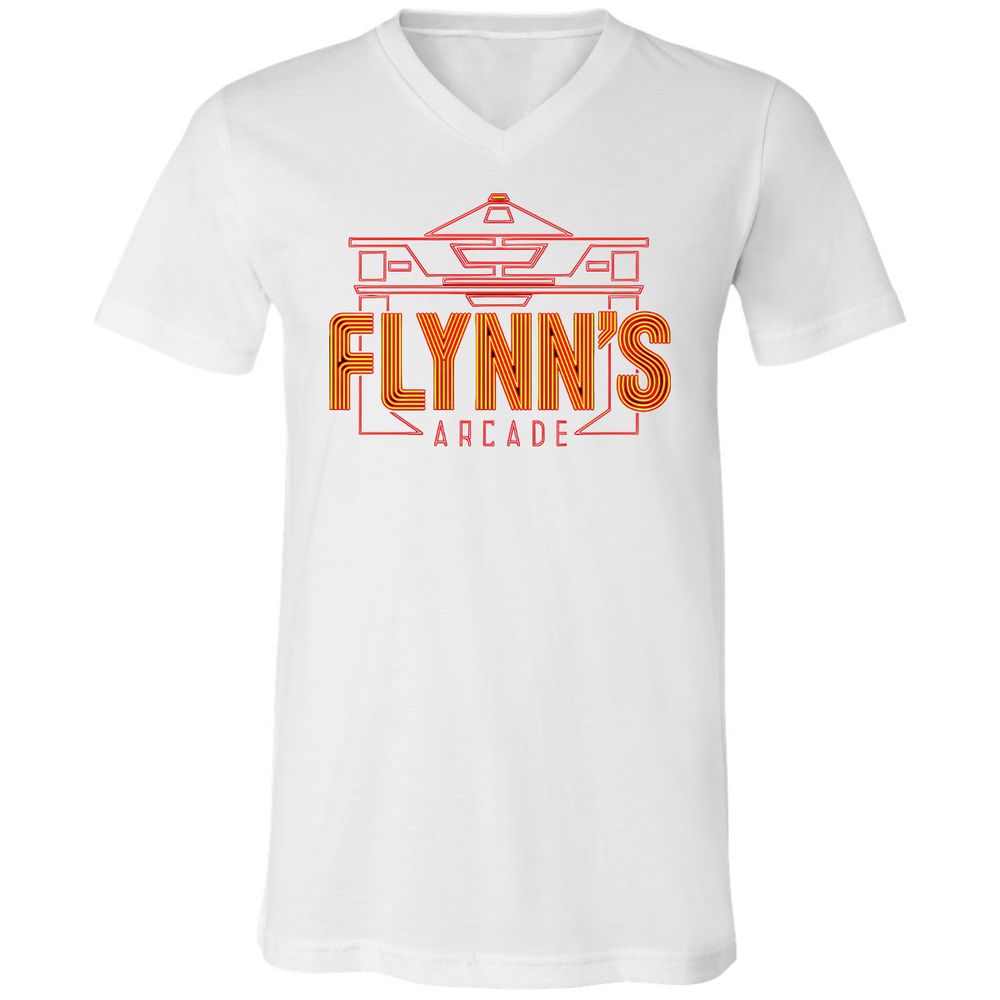 Unisex V-Neck T-Shirt - HP5KPPRW - White - 5
