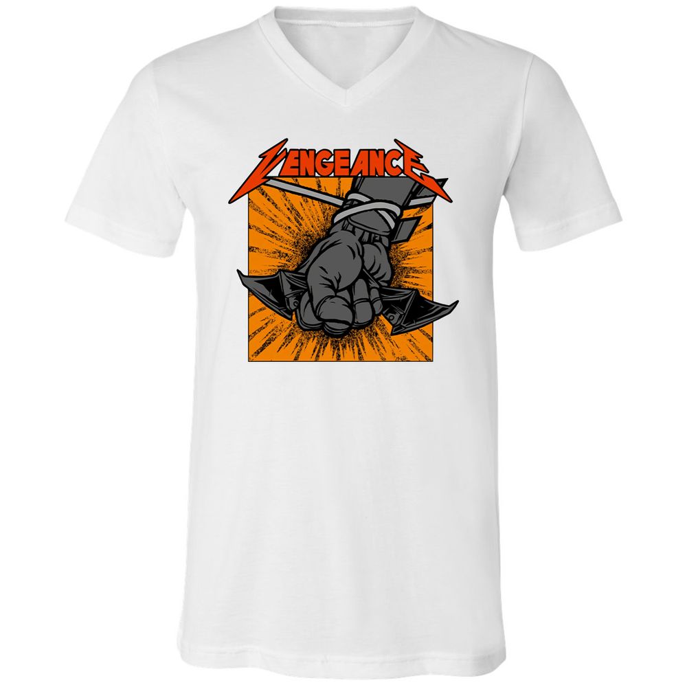 Unisex V-Neck T-Shirt - 2LTDYQWC - White - 5