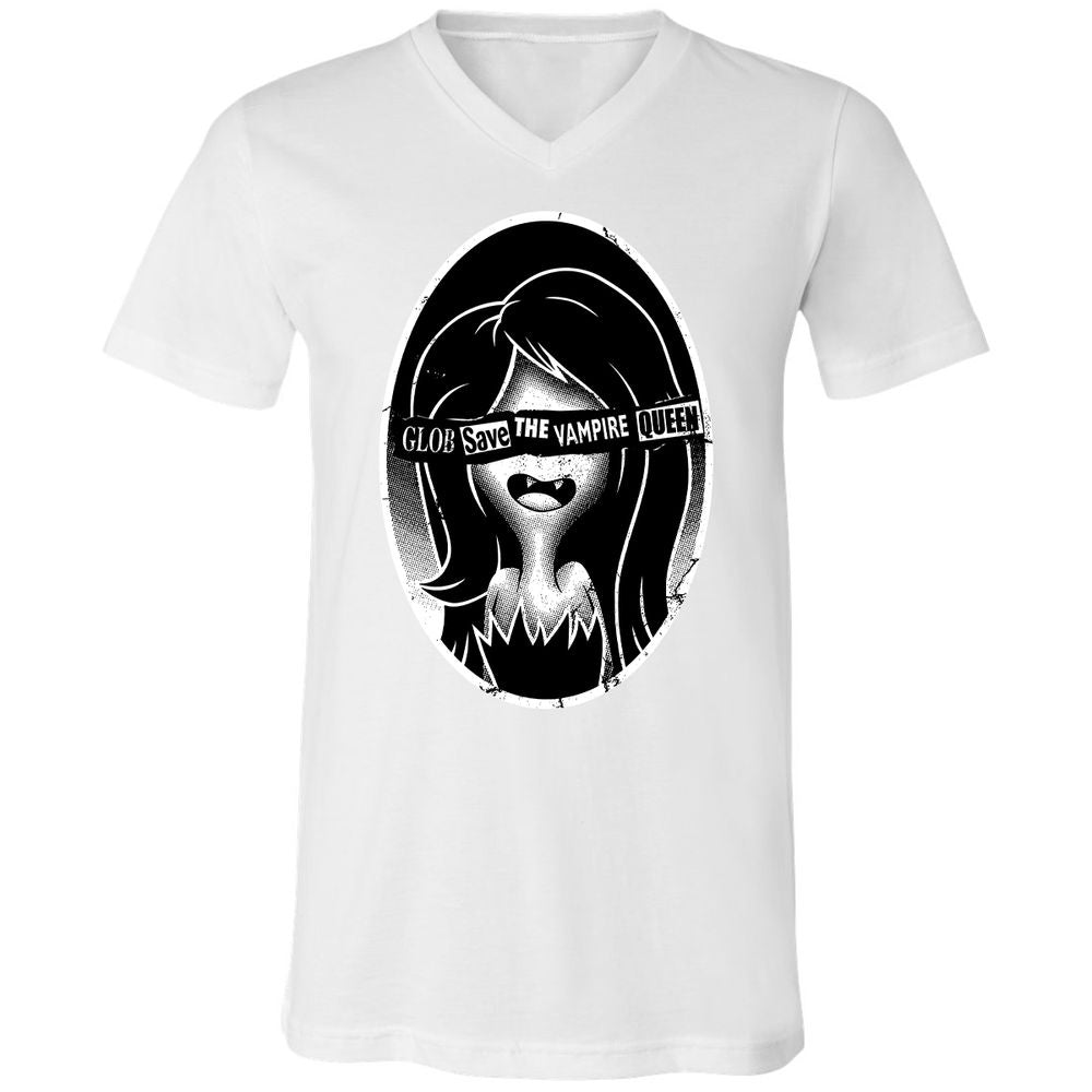 Unisex V-Neck T-Shirt - XGQY5MLQ - White - 5