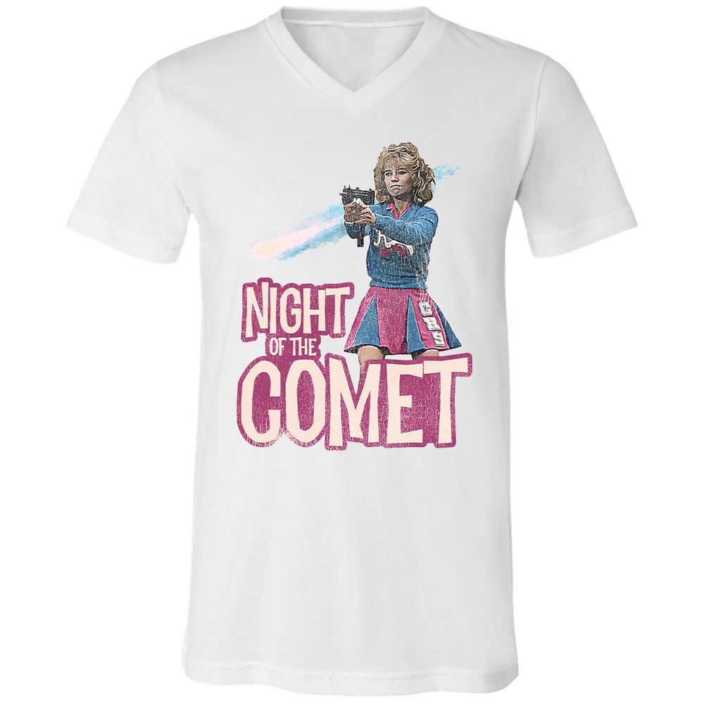 Unisex V-Neck T-Shirt - SM9626SQ - White - 5