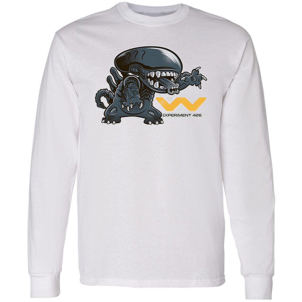 Long Sleeve T-Shirt - B33FJG8Y - White - 5