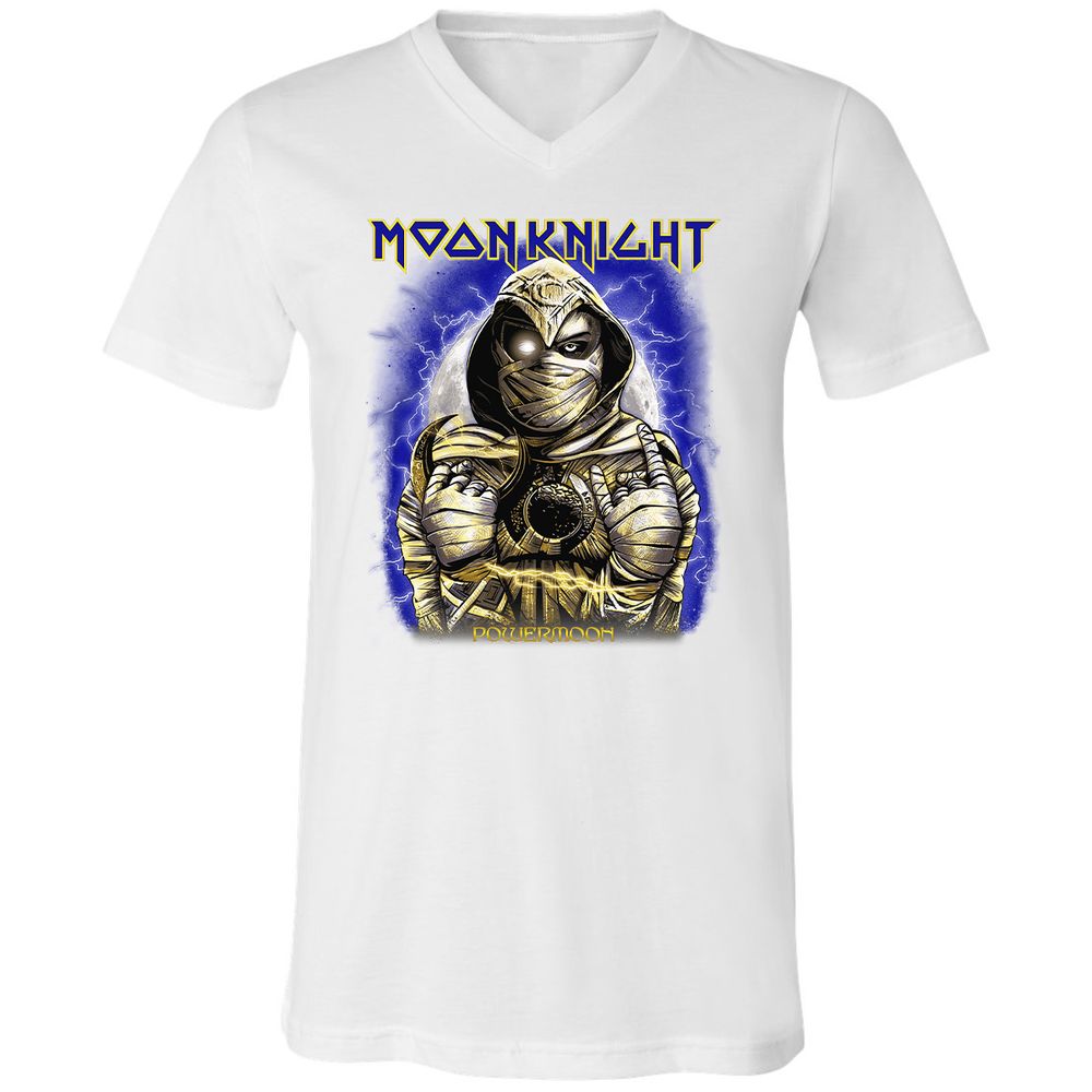 Unisex V-Neck T-Shirt - LD11X79B - White - 5