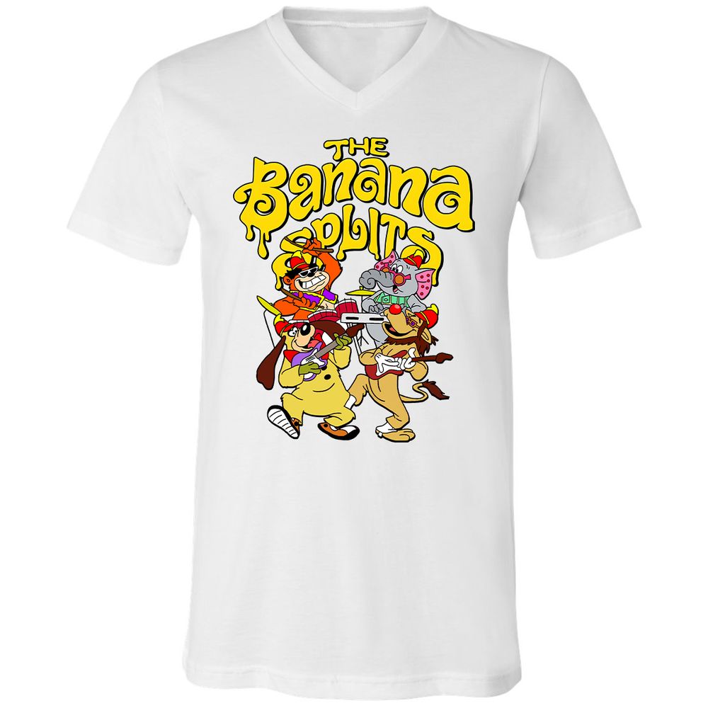 Unisex V-Neck T-Shirt - BZYHEZL2 - White - 5