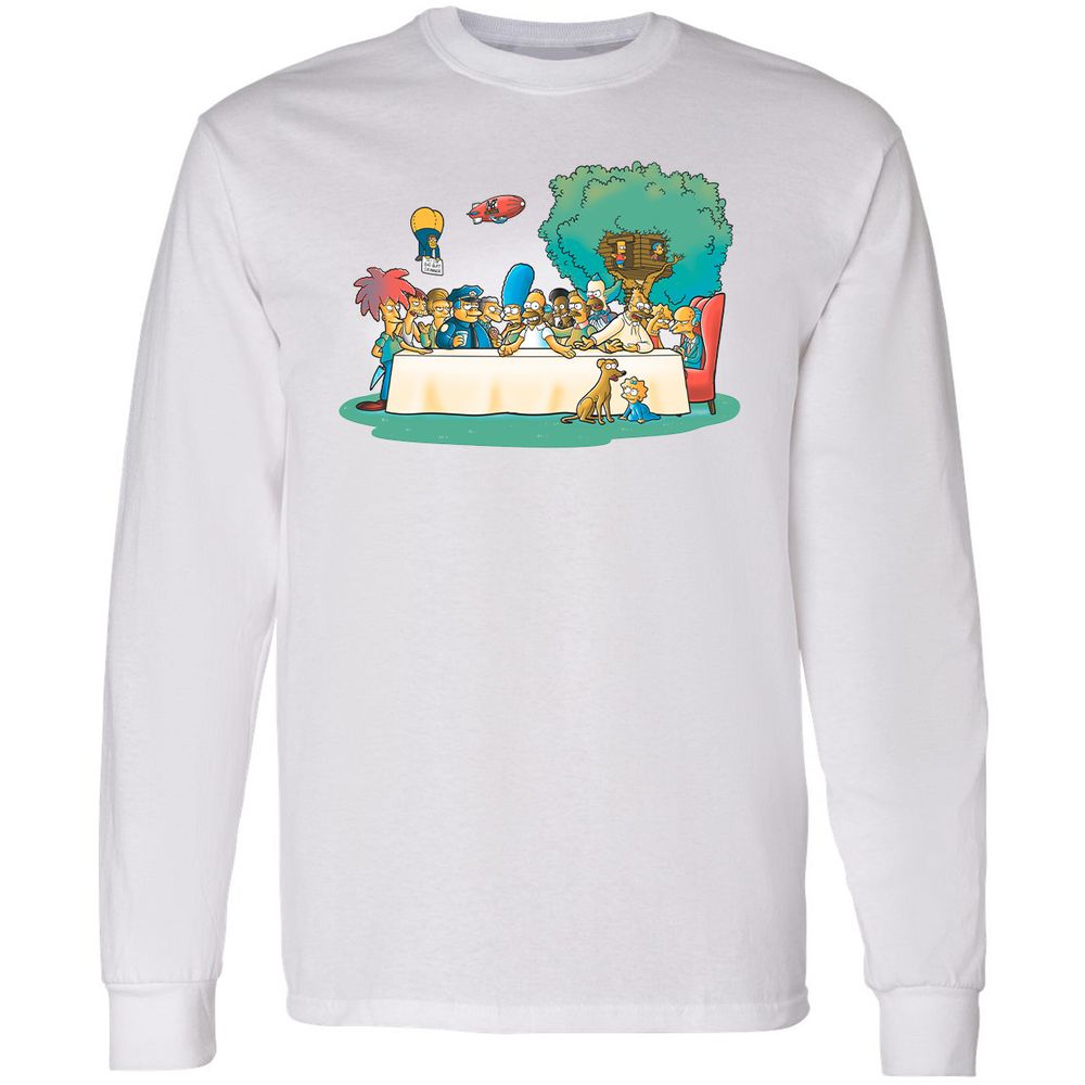 Long Sleeve T-Shirt - PMA55VB9 - White - 5