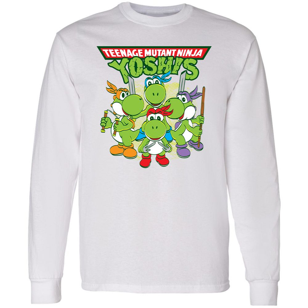 Long Sleeve T-Shirt - BPYK6ZTL - White - 5