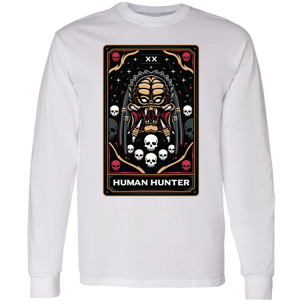 Long Sleeve T-Shirt - K5UN3HDR - White - 5