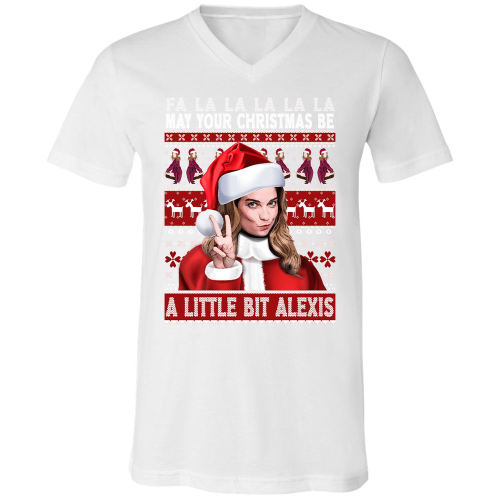 Unisex V-Neck T-Shirt - 56632TU2 - White - 5