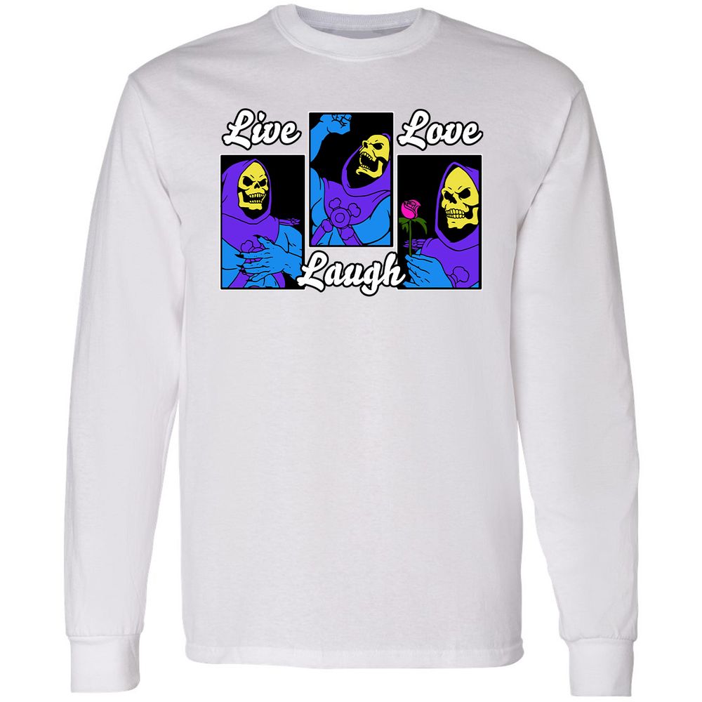 Long Sleeve T-Shirt - QT656U3Q - White - 5