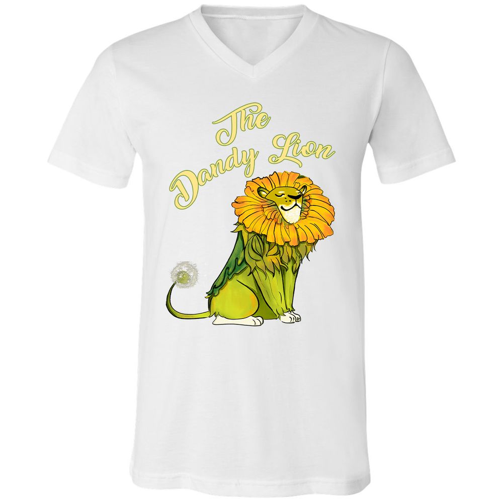 Unisex V-Neck T-Shirt - RH3UG85U - White - 5