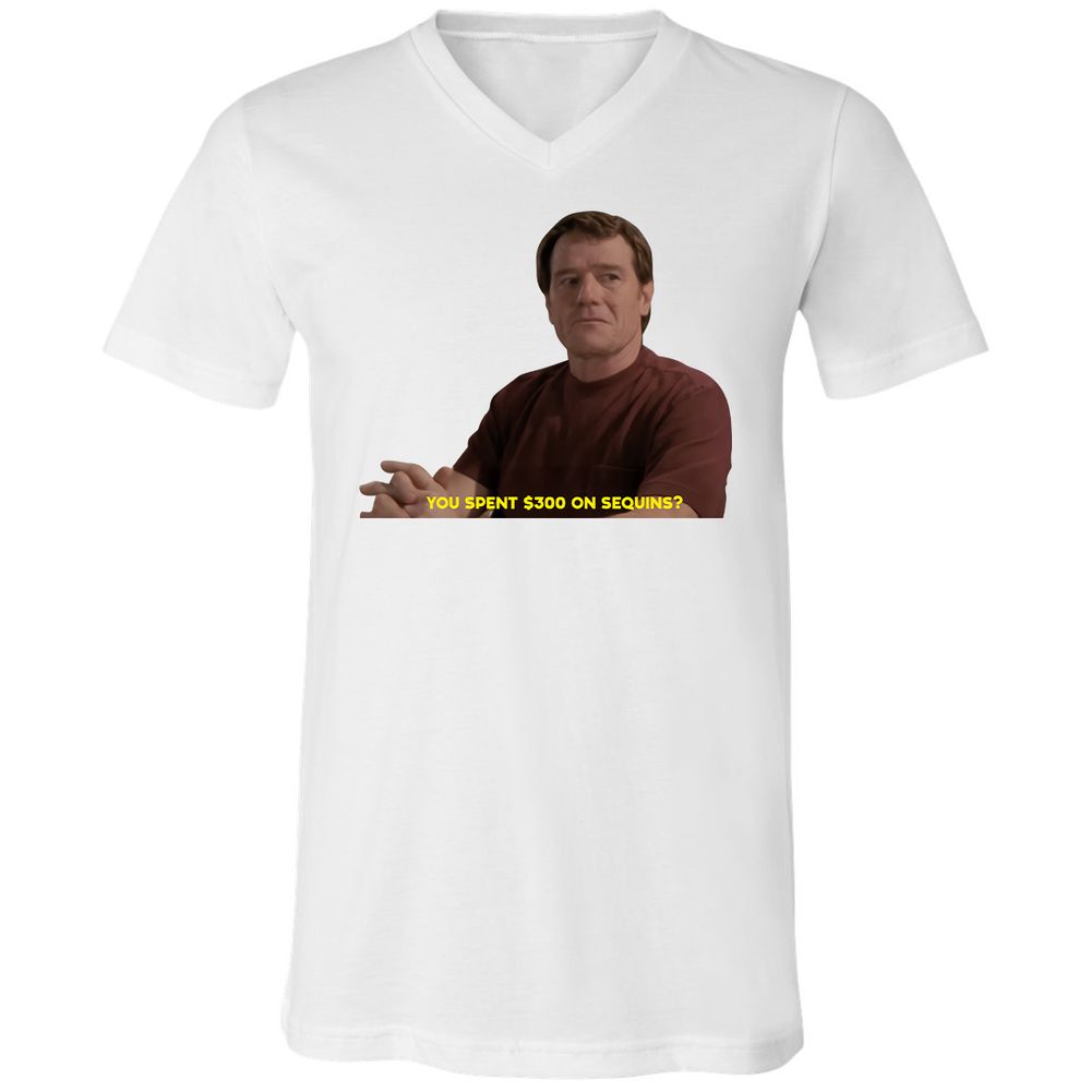 Unisex V-Neck T-Shirt - F7PXKVCJ - White - 5
