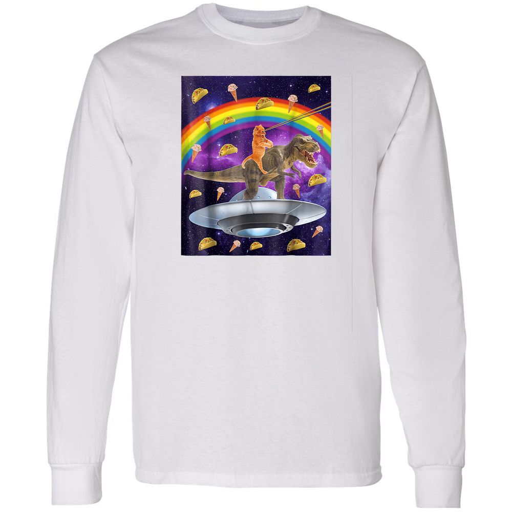 Long Sleeve T-Shirt - GVBWT27C - White - 5