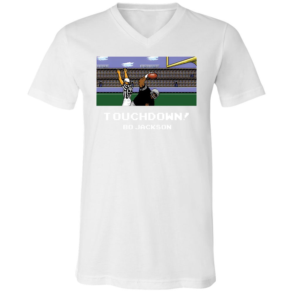 Unisex V-Neck T-Shirt - K492EKGL - White - 5