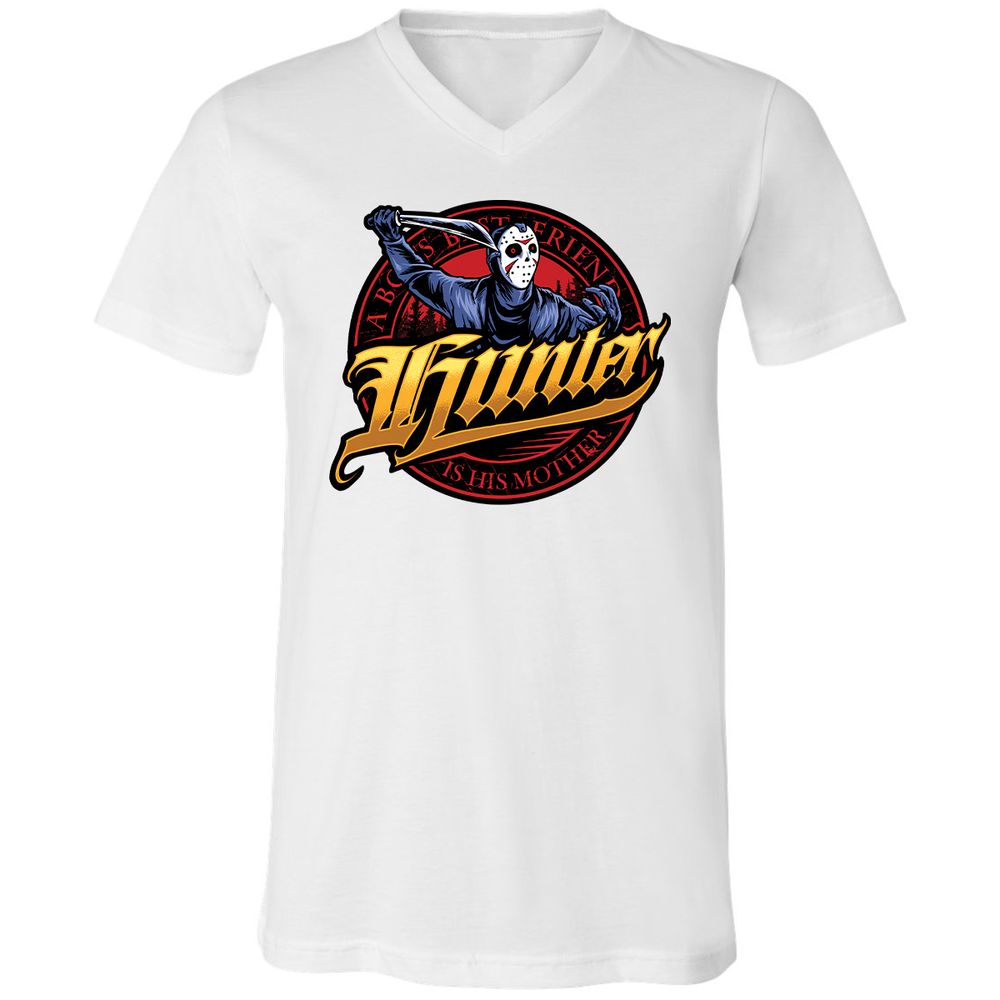 Unisex V-Neck T-Shirt - VP31ZNWY - White - 5